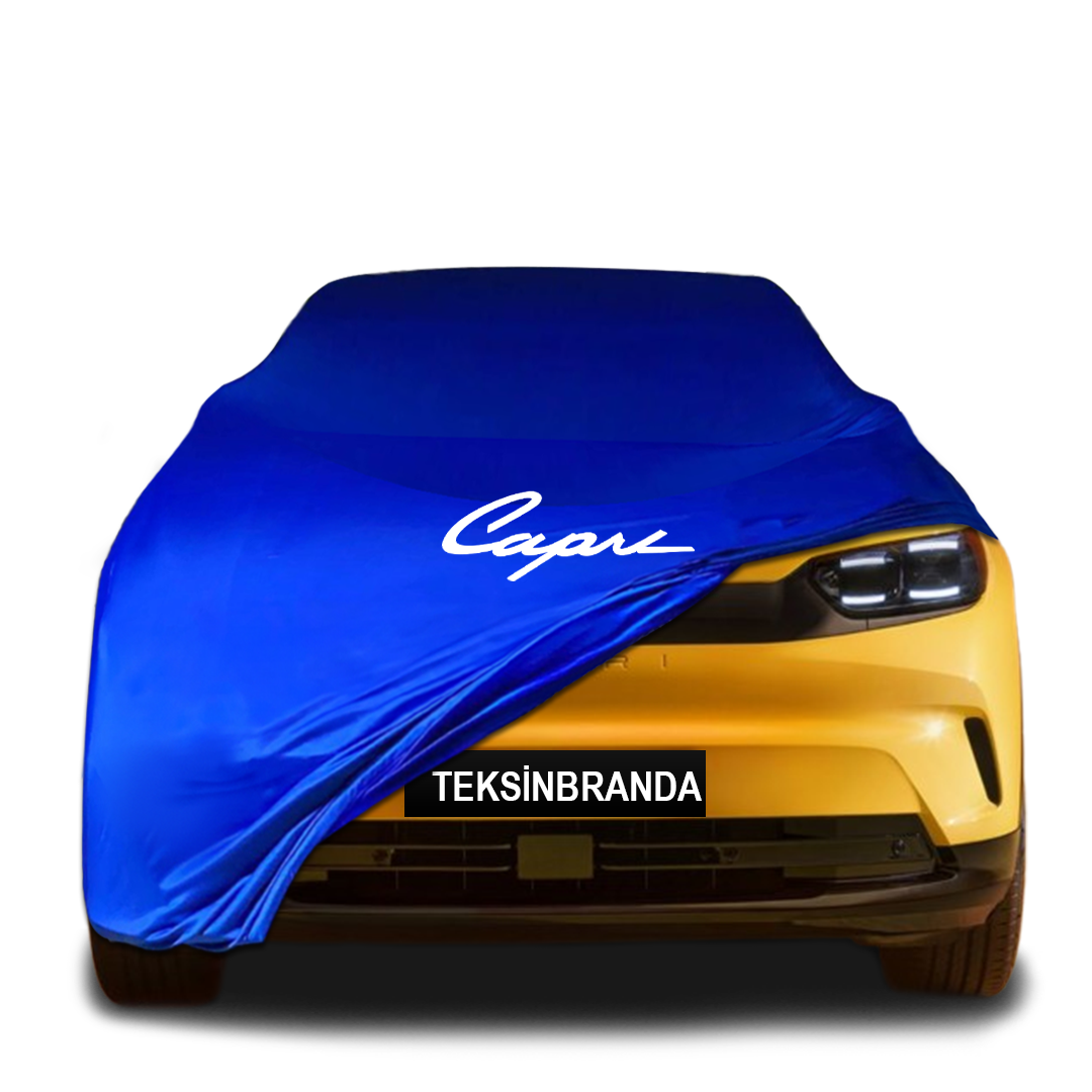 Ford Capri EV (2024-) Indoor Car Cover Custom Fit, Black, Gray, Blue, Red Color