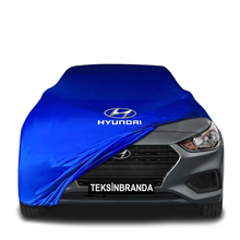 Hyundai Accent 5 Hatchback (2017-) Indoor Car Cover Custom Fit, Black, Gray, Blue, Red Color