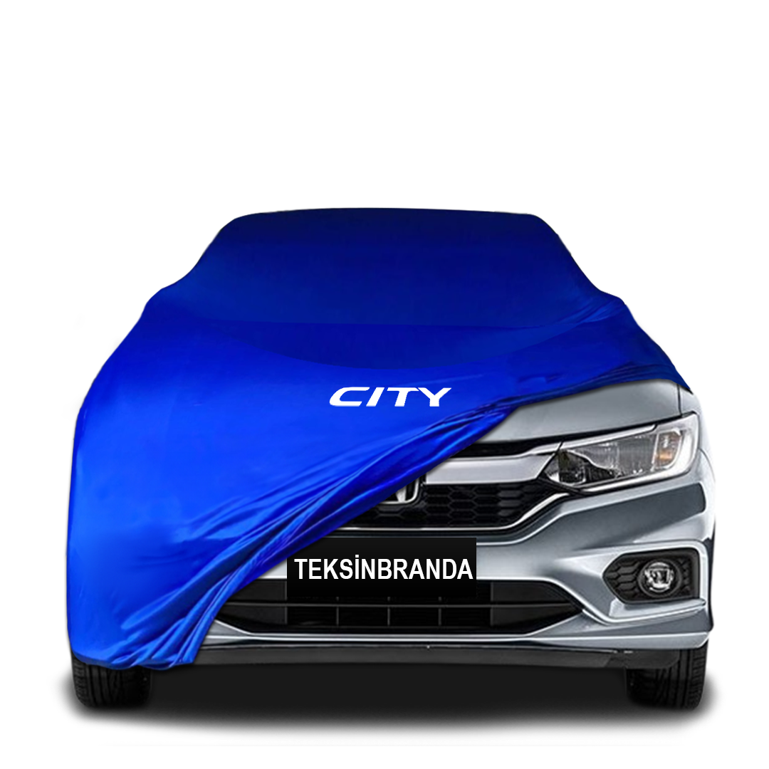 Honda City 7 (2019-) Indoor Car Cover Custom Fit, Black, Gray, Blue, Red Color