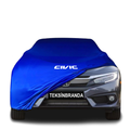 Honda Civic 10 Indoor Car Cover Custom Fit, Black, Gray, Blue, Red Color