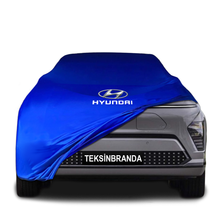 Hyundai Kona 2 (2023-) Indoor Car Cover Custom Fit, Black, Gray, Blue, Red Color