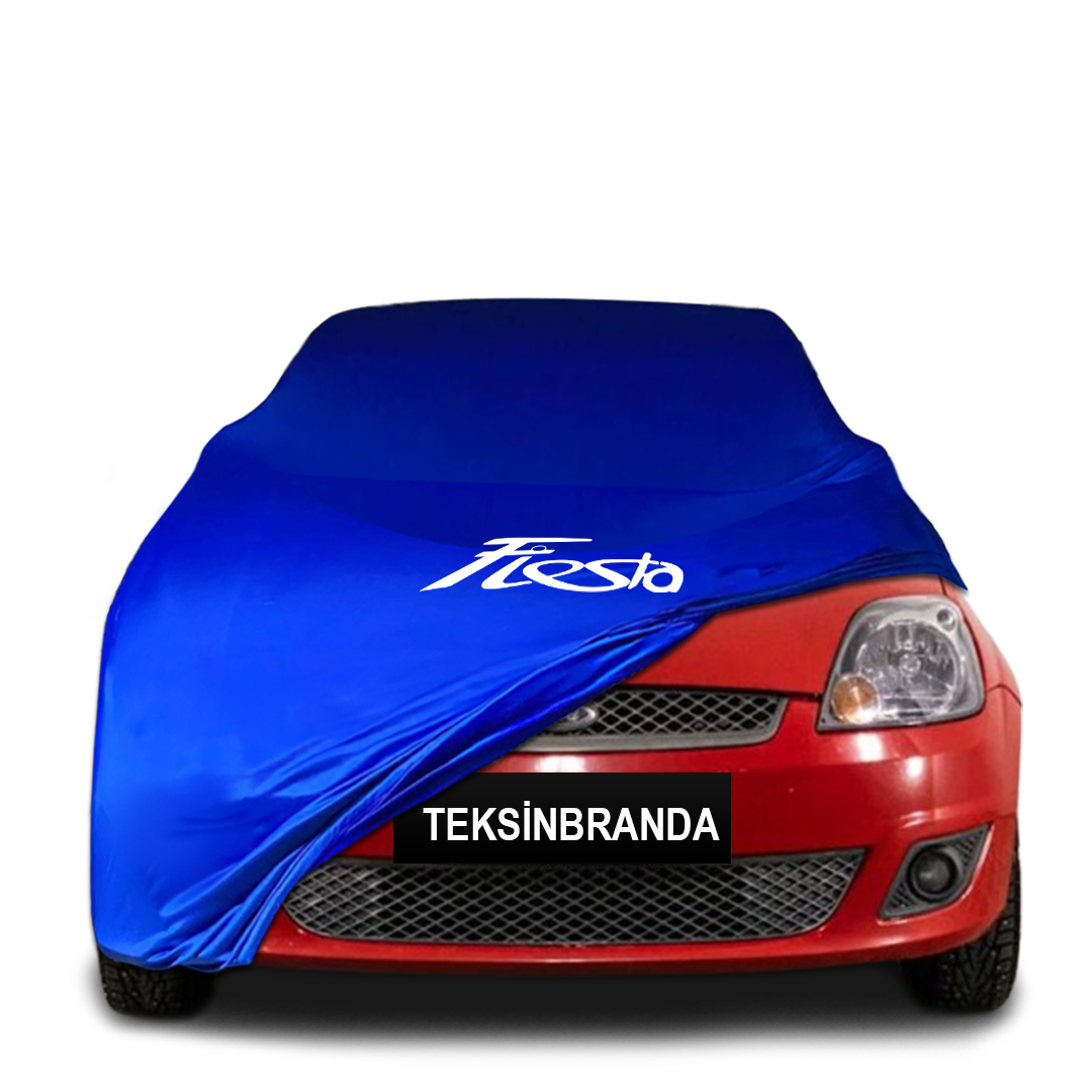 Ford Fiesta 6 (2001-2008) MK6 Indoor Car Cover Custom Fit, Black, Gray, Blue, Red Color