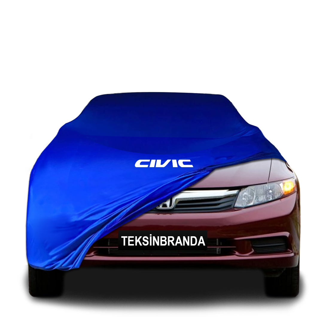 Honda Civic 9 Sedan Indoor Car Cover Custom Fit, Black, Gray, Blue, Red Color