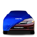 Honda Civic 9 Sedan Indoor Car Cover Custom Fit, Black, Gray, Blue, Red Color