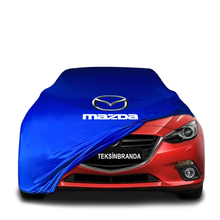 Mazda 3 3 Sedan (2014-2018) Indoor Car Cover Custom Fit, Black, Gray, Blue, Red Color