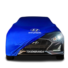 Hyundai Sonata 7 (2014-2019) Indoor Car Cover Custom Fit, Black, Gray, Blue, Red Color