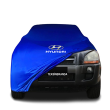 Hyundai Tucson 1 (2004-2010) Indoor Car Cover Custom Fit, Black, Gray, Blue, Red Color