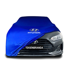 Hyundai Veloster 2 (2018-) Indoor Car Cover Custom Fit, Black, Gray, Blue, Red Color
