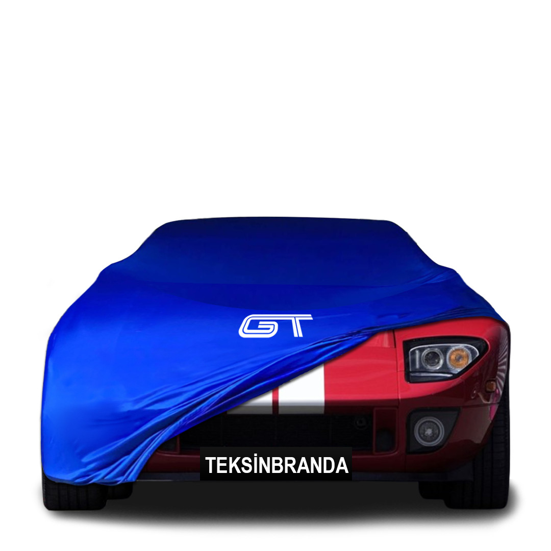 Ford GT Indoor Car Cover Custom Fit, Black, Gray, Blue, Red Color