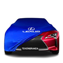 Lexus LC Coupe Cabrio Indoor Car Cover Custom Fit, Black, Gray, Blue, Red Color