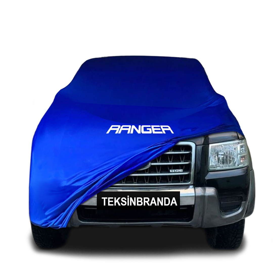 Ford Ranger 2 Indoor Car Cover Custom Fit, Black, Gray, Blue, Red Color