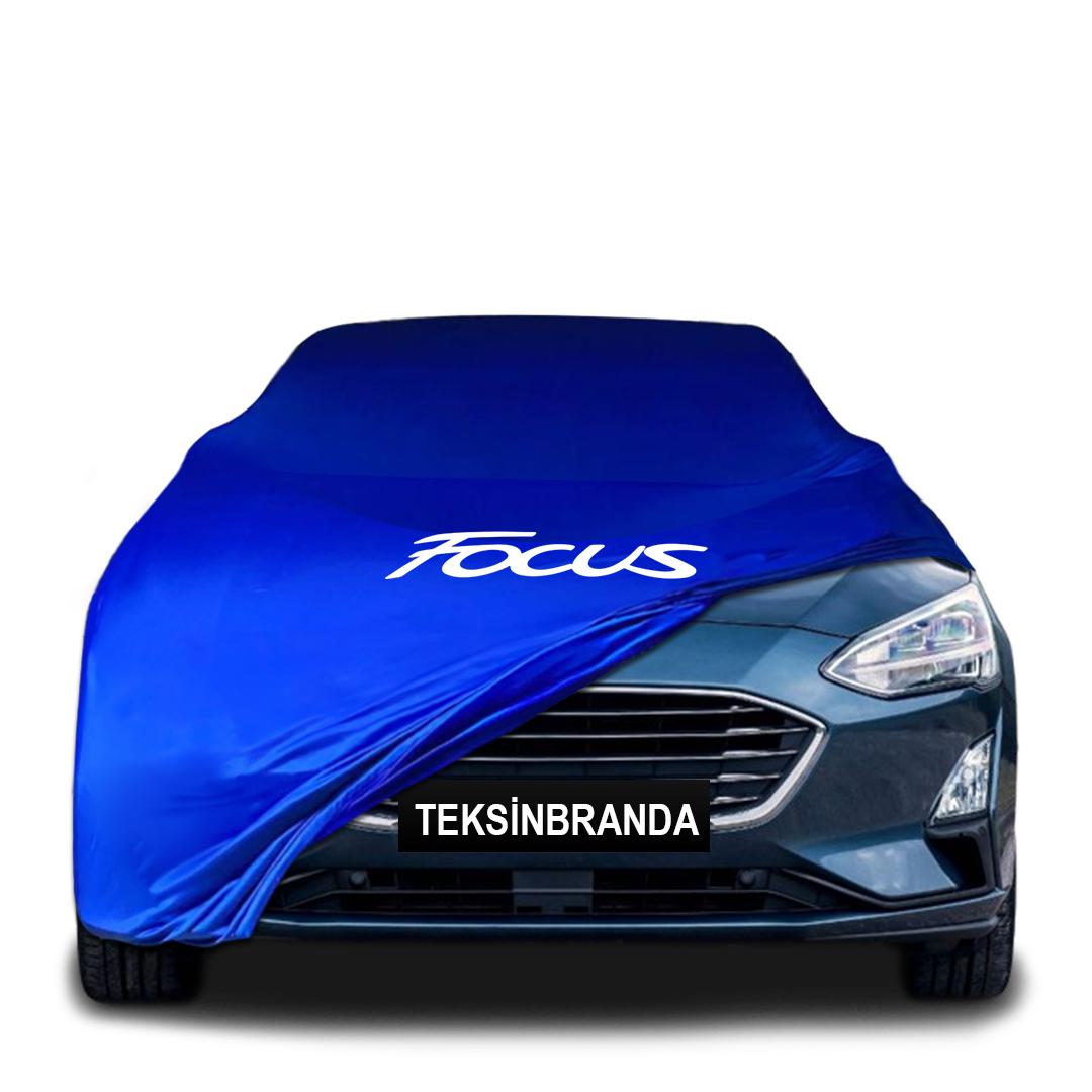 Ford Focus 4 Hatchback (2018-) Indoor Car Cover Custom Fit, Black, Gray, Blue, Red Color