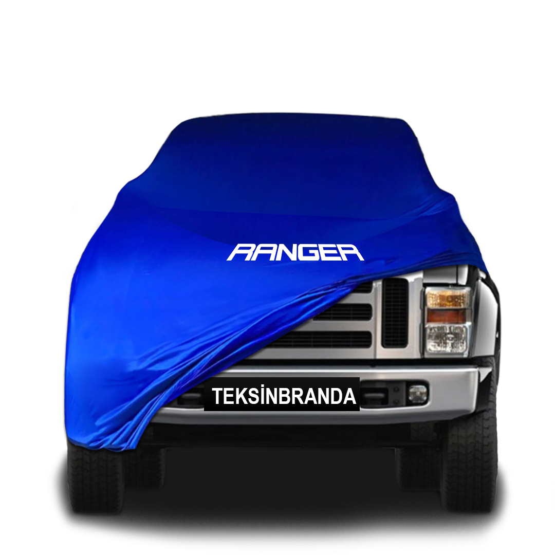 Ford F-450 Ranger Indoor Car Cover Custom Fit, Black, Gray, Blue, Red Color
