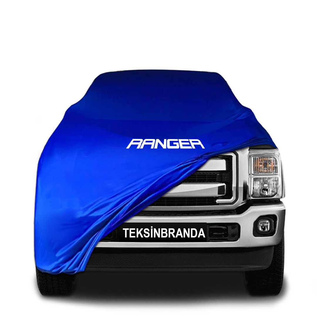 Ford F-350 Ranger Indoor Car Cover Custom Fit, Black, Gray, Blue, Red Color