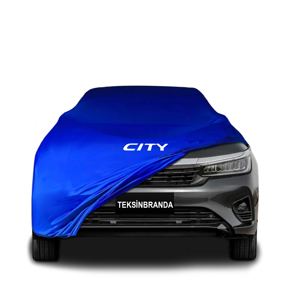 Honda City 8 (2019-) Indoor Car Cover Custom Fit, Black, Gray, Blue, Red Color