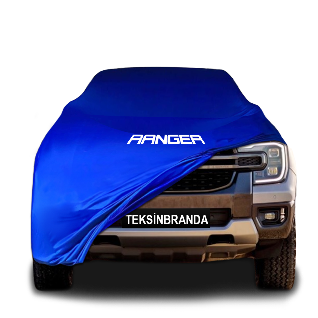 Ford Ranger 5 (2023-) Indoor Car Cover Custom Fit, Black, Gray, Blue, Red Color