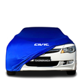 Honda Civic 8 Sedan Indoor Car Cover Custom Fit, Black, Gray, Blue, Red Color