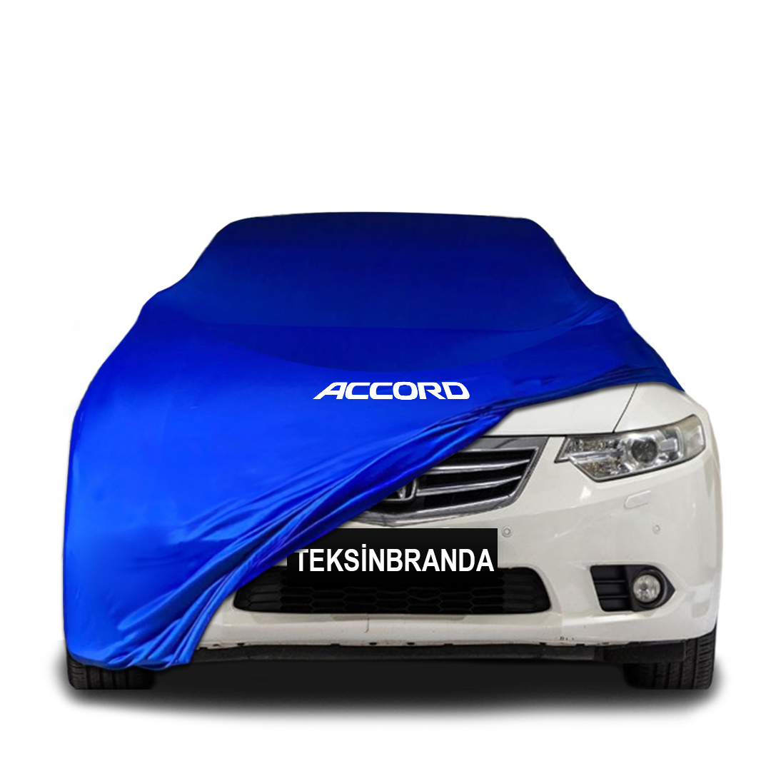Honda Accord 8 Sedan Indoor Car Cover Custom Fit, Black, Gray, Blue, Red Color