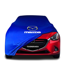 Mazda 2 3 (DJ) (2014-2022) Indoor Car Cover Custom Fit, Black, Gray, Blue, Red Color