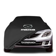 Mazda 6 2 Sedan (2007-2012) Indoor Car Cover Custom Fit, Black, Gray, Blue, Red Color