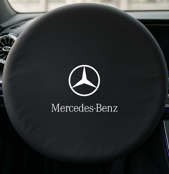 Steering Wheel Cover Soft Elastic Premium Fabric For all Mercedes Model