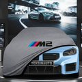 BMW 2 G87 M2 (2023-) Custom Fit Indoor Car Cover Soft Stretch Black Gray Blue Red Dust Protection Garage Cover Laser Cut + Bag