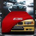 BMW 3 E36 COUPE-CABRİO (1991-1998) Custom Fit Indoor Car Cover Soft Stretch Black Gray Blue Red Dust Protection Garage Cover Laser Cut + Bag