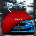 BMW 1 F40 (2019-2024) Custom Fit Indoor Car Cover Soft Stretch Black Gray Blue Red Dust Protection Garage Cover Laser Cut + Bag