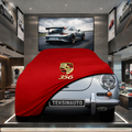 PORSCHE 356 1948-1955 Custom Fit Indoor Car Cover Soft Stretch Black Gray Blue Red Dust Protection Garage Cover Laser Cut + Bag