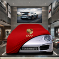 PORSCHE 911 991-2 CABRİOLET 2015-2018 Custom Fit Indoor Car Cover Soft Stretch Black Gray Blue Red Dust Protection Garage Cover Laser Cut + Bag