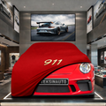 PORSCHE 911 991-2 SPEEDSTER 2019-2020 Custom Fit Indoor Car Cover Soft Stretch Black Gray Blue Red Dust Protection Garage Cover Laser Cut + Bag