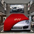 PORSCHE 911 991-2 CABRİOLET 2015-2018 Custom Fit Indoor Car Cover Soft Stretch Black Gray Blue Red Dust Protection Garage Cover Laser Cut + Bag