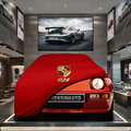 PORSCHE 924 1976-1988 Custom Fit Indoor Car Cover Soft Stretch Black Gray Blue Red Dust Protection Garage Cover Laser Cut + Bag