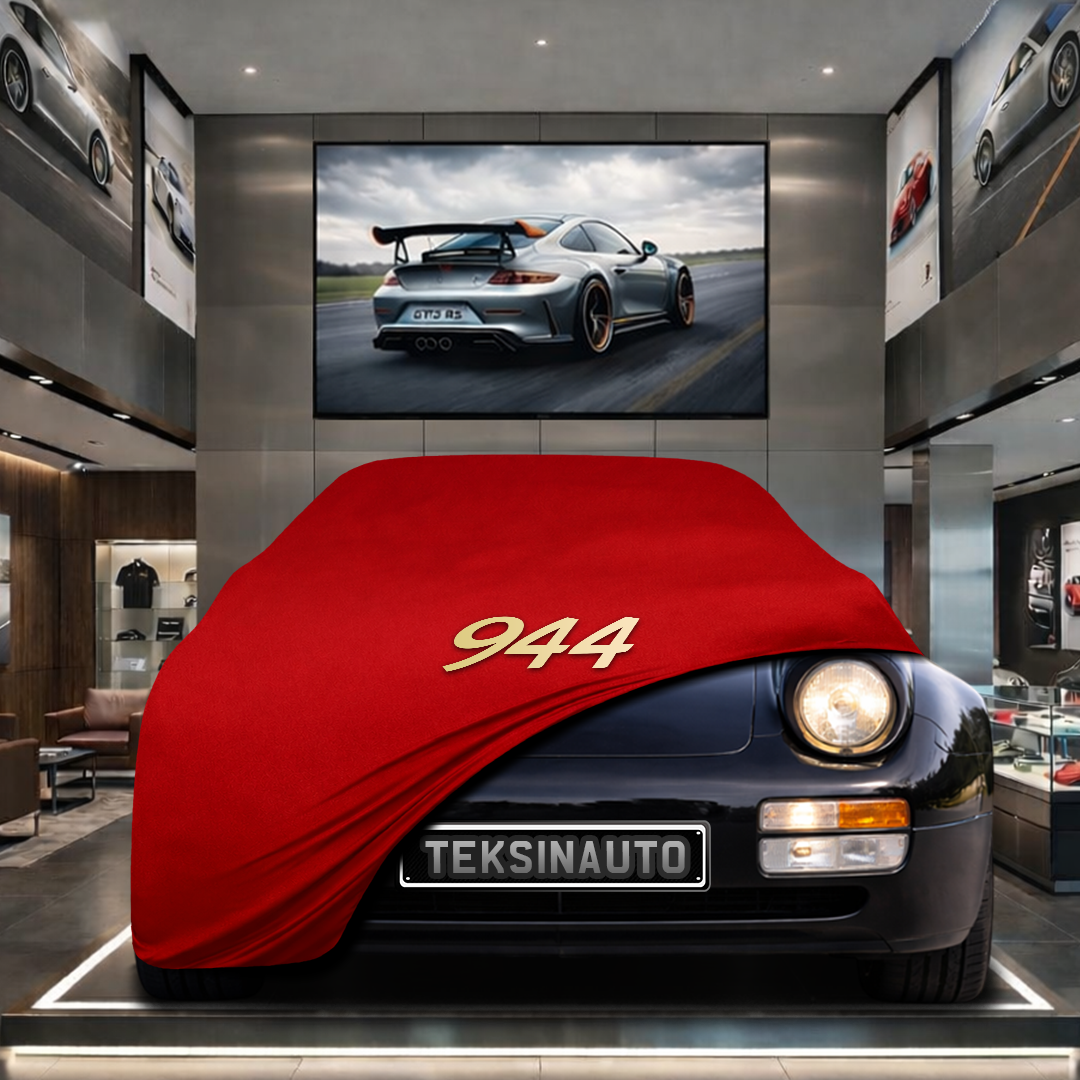 PORSCHE 944 1982-1991 Custom Fit Indoor Car Cover Soft Stretch Black Gray Blue Red Dust Protection Garage Cover Laser Cut + Bag