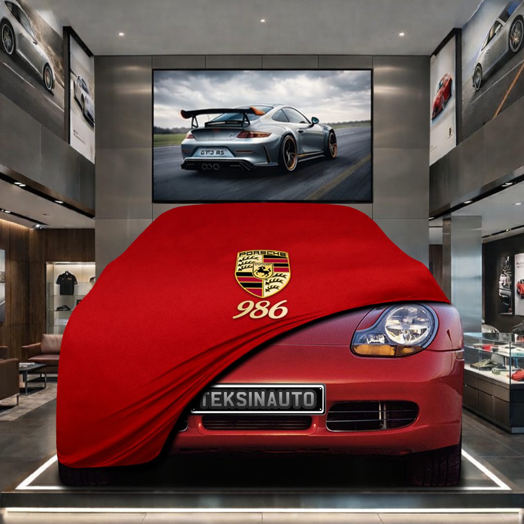 Porsche Boxster 986 (1996-2004) Custom Fit Indoor Car Cover Soft Stretch Black Gray Blue Red Dust Protection Garage Cover Laser Cut + Bag