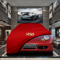 Porsche Boxster 986 (1996-2004) Custom Fit Indoor Car Cover Soft Stretch Black Gray Blue Red Dust Protection Garage Cover Laser Cut + Bag