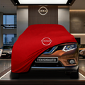 NİSSAN X-TRAİL 3 (T32) (2014-2022) Custom Fit Indoor Car Cover Soft Stretch Black Gray Blue Red Dust Protection Garage Cover Laser Cut + Bag