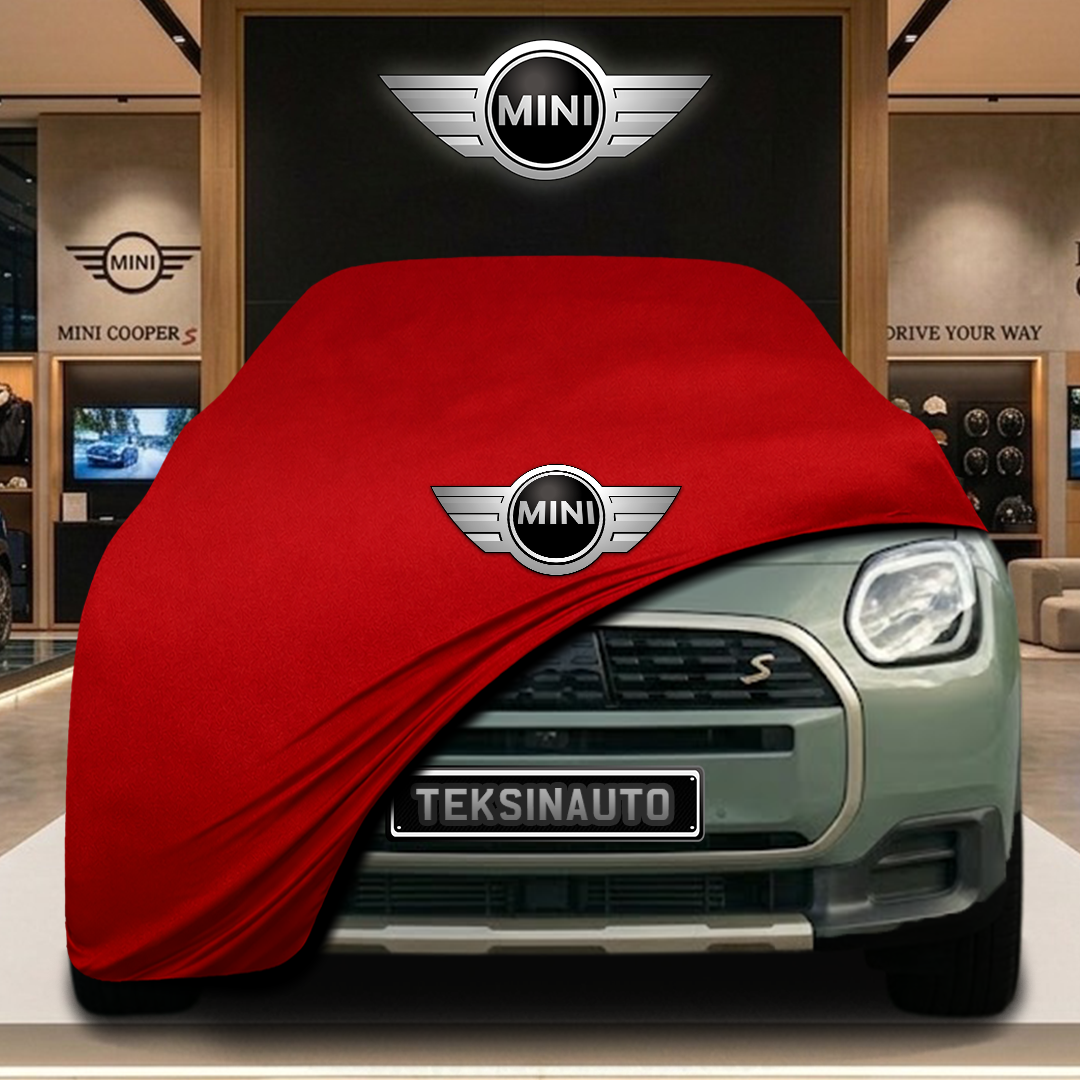 MİNİ COOPER COUNTRYMAN U25 2023- Custom Fit Indoor Car Cover Soft Stretch Black Gray Blue Red Dust Protection Garage Cover Laser Cut + Bag