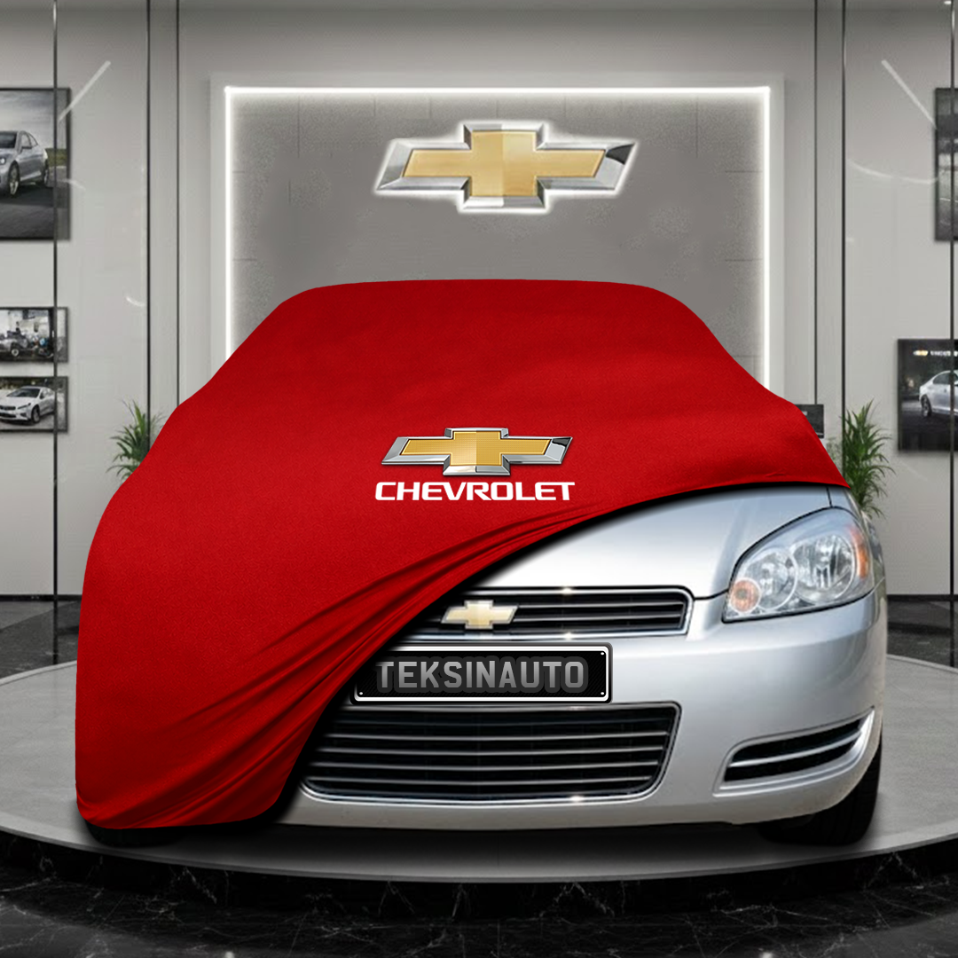 CHEVROLET IMPALA 9 (2006-2013) Custom Fit Indoor Car Cover Soft Stretch Black Gray Blue Red Dust Protection Garage Cover Laser Cut + Bag