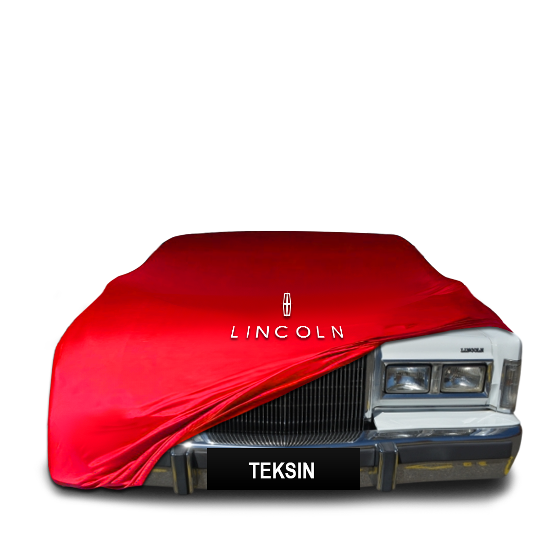 Lincoln Town Car (1981-2011) Indoor Car Cover Custom Fit, Black, Gray, Blue, Red Color