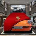 PORSCHE 911 TARGA (G) Custom Fit Indoor Car Cover Soft Stretch Black Gray Blue Red Dust Protection Garage Cover Laser Cut + Bag