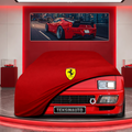 Ferrari 348 Custom Fit Indoor Car Cover Soft Stretch Black Gray Blue Red Dust Protection Garage Cover Laser Cut + Bag