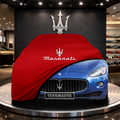 MASERATİ GRANCABRİO M145 (2010-2017) Custom Fit Indoor Car Cover Soft Stretch Black Gray Blue Red Dust Protection Garage Cover Laser Cut + Bag