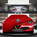 Alfa 8C Spider Roadster Custom Fit Indoor Car Cover Soft Stretch Black Gray Blue Red Dust Protection Garage Cover Laser Cut + Bag
