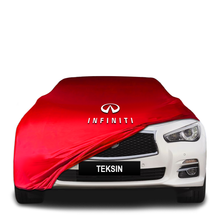 Infiniti Q50 (2013-) Indoor Car Cover Custom Fit, Black, Gray, Blue, Red Color