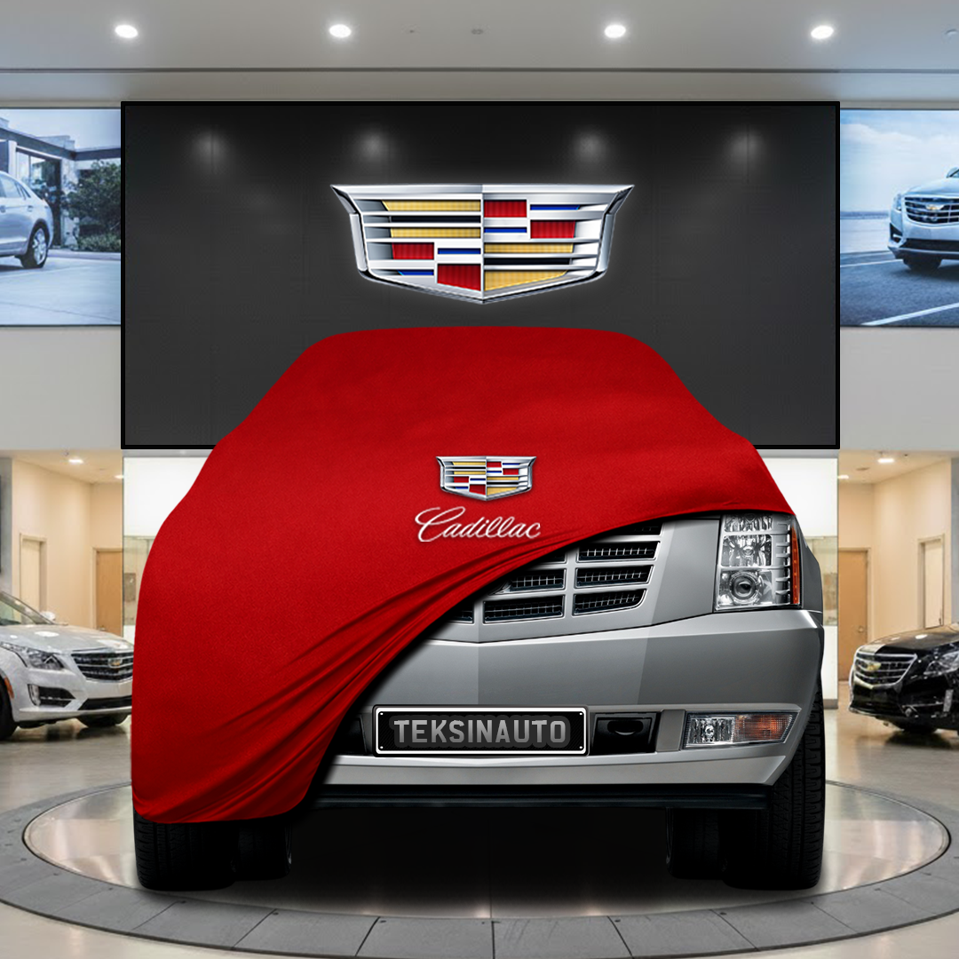 Cadillac Escalade 3 (2007-2014) Custom Fit Indoor Car Cover Soft Stretch Black Gray Blue Red Dust Protection Garage Cover Laser Cut + Bag