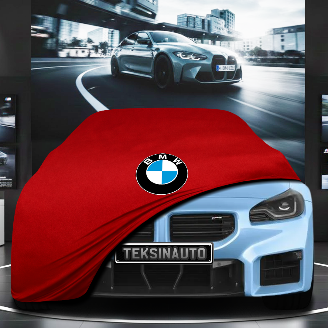 BMW 2 G87 M2 (2023-) Custom Fit Indoor Car Cover Soft Stretch Black Gray Blue Red Dust Protection Garage Cover Laser Cut + Bag