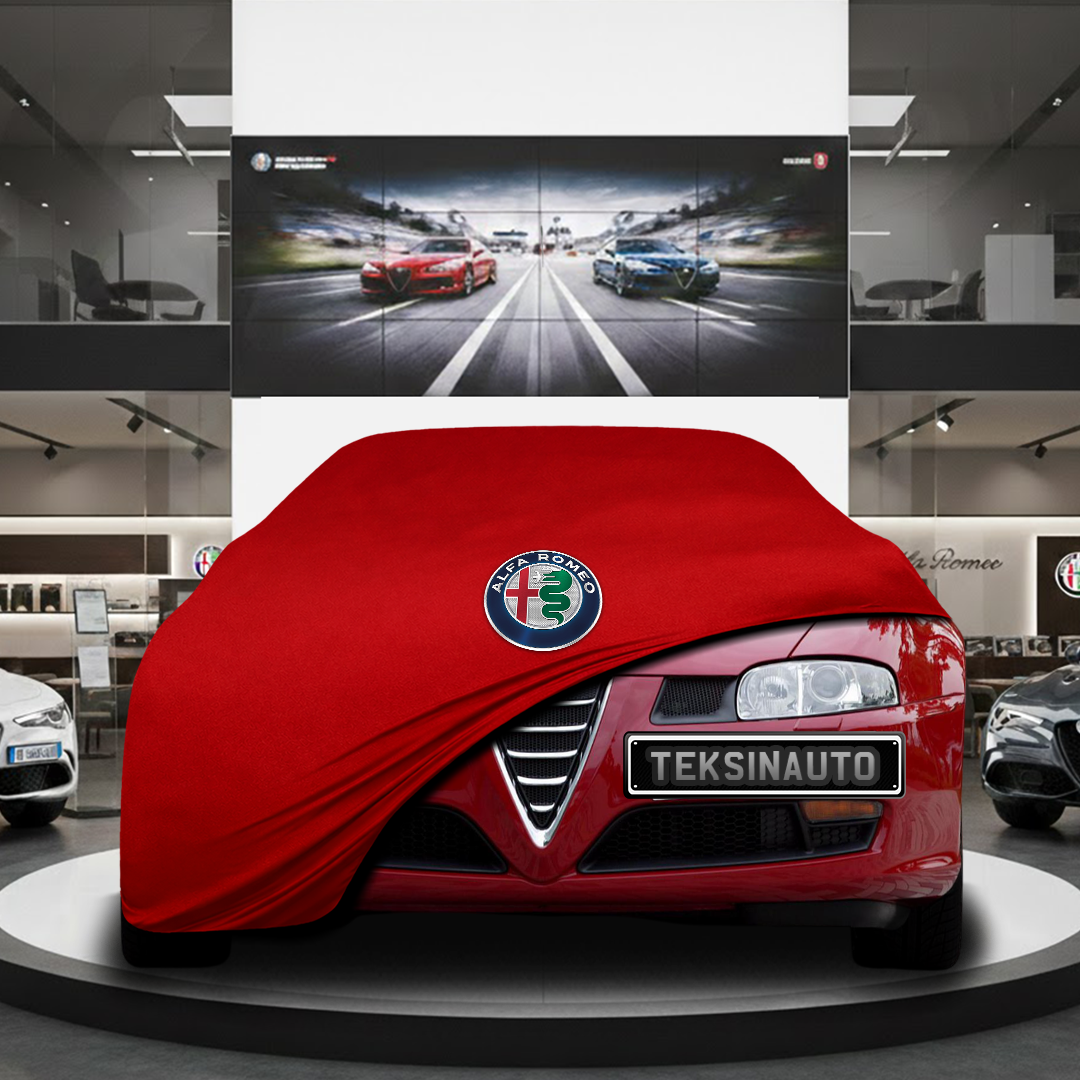 Alfa Romeo GT Coupe (2003-2010) Custom Fit Indoor Car Cover Soft Stretch Black Gray Blue Red Dust Protection Garage Cover Laser Cut + Bag
