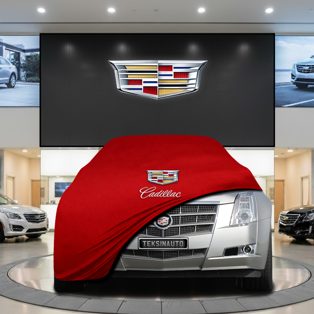 Cadillac CTS1 (2003-2007) Custom Fit Indoor Car Cover Soft Stretch Black Gray Blue Red Dust Protection Garage Cover Laser Cut + Bag
