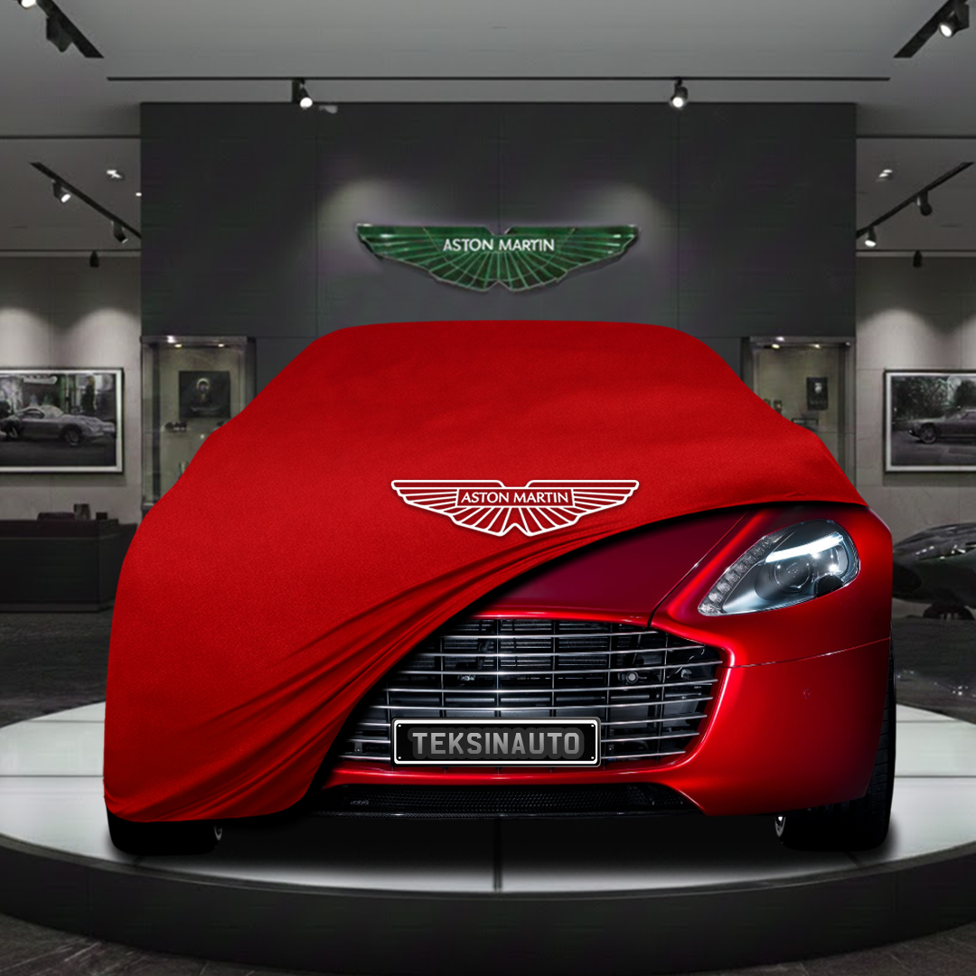 ASTON MARTİN RAPİDE S 2013-2018 Custom Fit Indoor Car Cover Soft Stretch Black Gray Blue Red Dust Protection Garage Cover Laser Cut + Bag